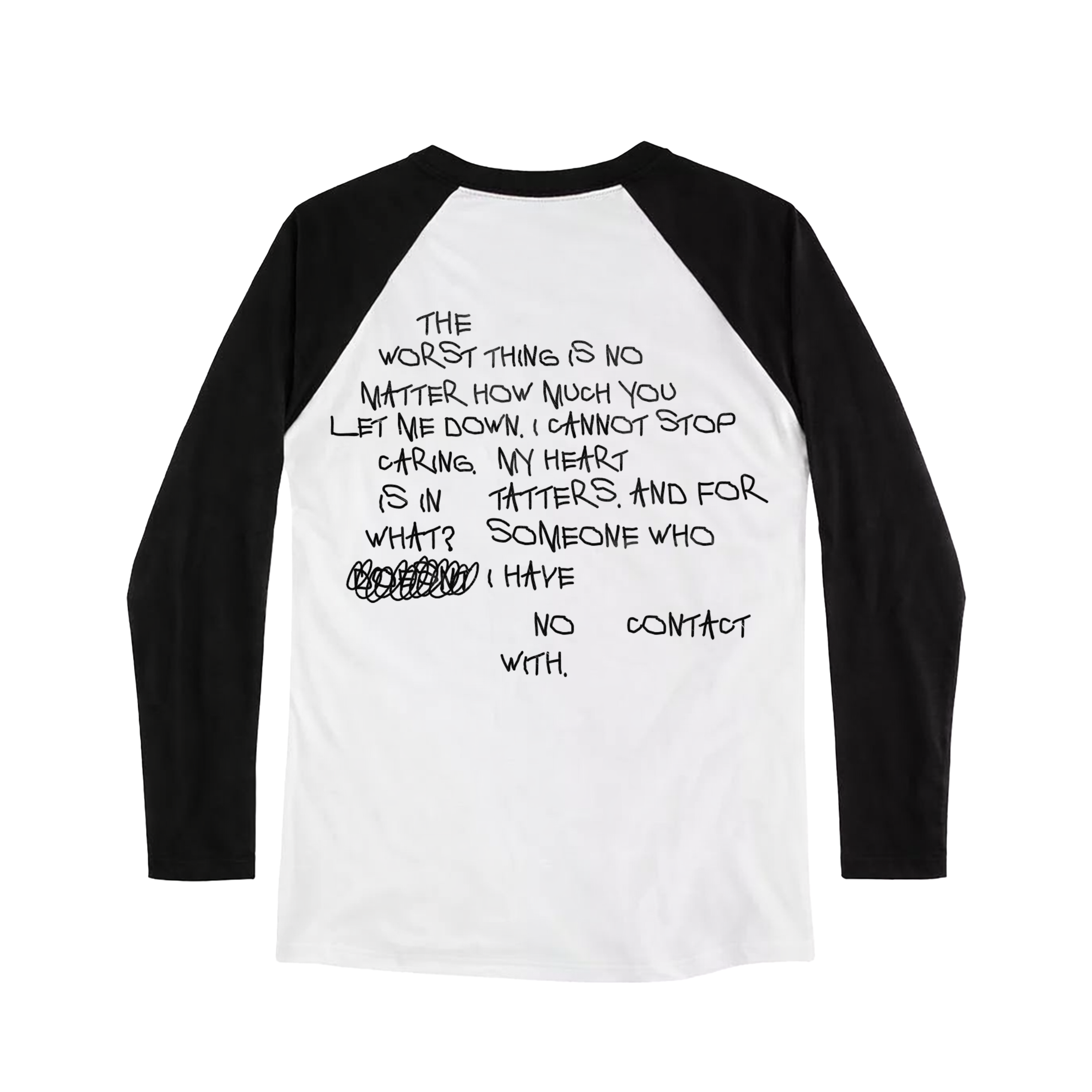 Purple Volva Official Christiane Raglan Long-Sleeve T-Shirt (White)