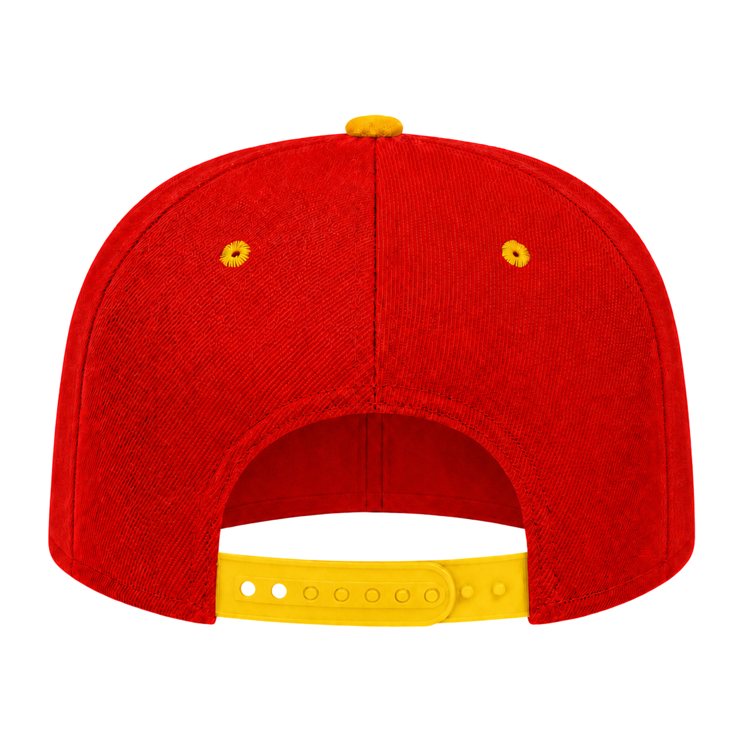 Michael Jackson Varsity Snapback Hat (Red/Yellow)